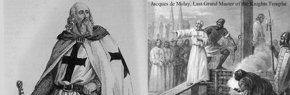 Jacques de Molai. Grand Master of the Knights Templar (one of