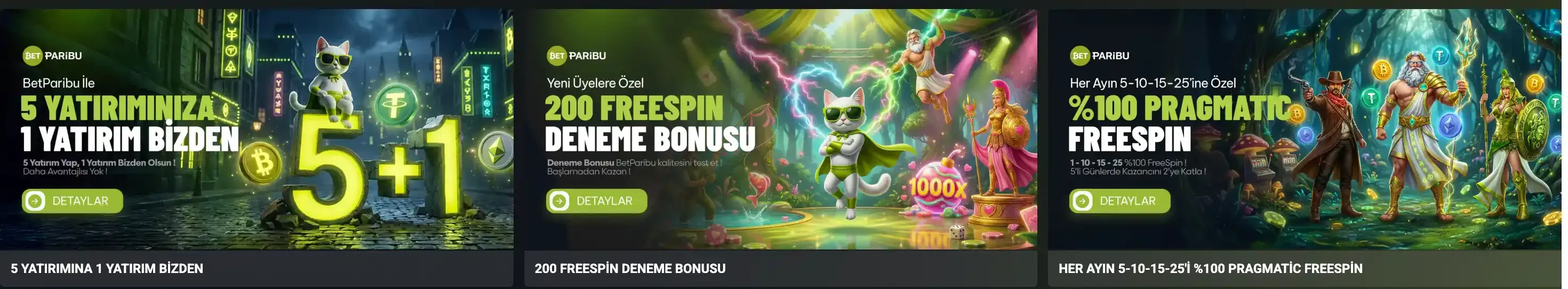 Betparibu Bonusları
